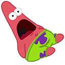 SpongeBob Surprised Patrick pointer