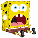 SpongeBob Surprised Patrick cursor