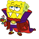 SpongeBob VampireBob and Ghost Patrick cursor