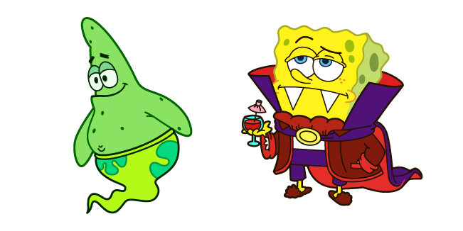 SpongeBob VampireBob and Ghost Patrick