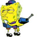 SpongeBob Wanted Maniac Poster cursor