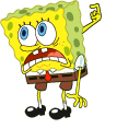 SpongeBob Yelling at Squidward Meme pointer