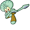 Squidward Dab cursor