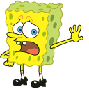 Tired Spongebob pointer