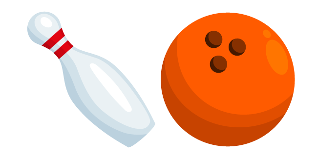 Bowling Pin and Ball