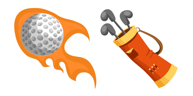 Golf Bag and Ball