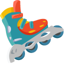 Roller Skates and Helmet pointer