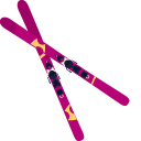 Skiing cursor