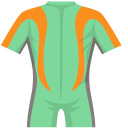 Surfing Wetsuit and Surfboard cursor