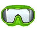 Swim Fins and Diving Mask cursor