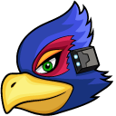 Star Fox Falco Lombardi and Blaster cursor
