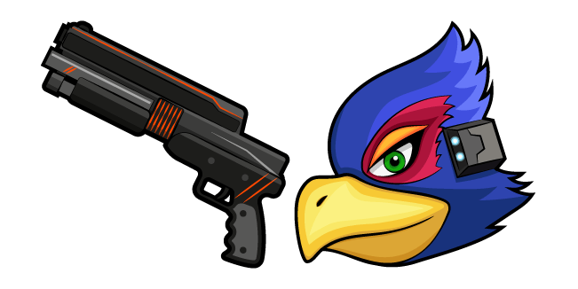 Star Fox Falco Lombardi and Blaster