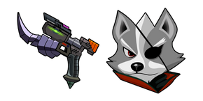 Star Fox Wolf O Donnell Blaster
