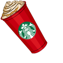 Christmas Baby Yoda and Starbucks Cup pointer
