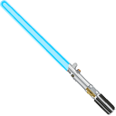 Star Wars Anakin Skywalker and Blue Lightsaber pointer