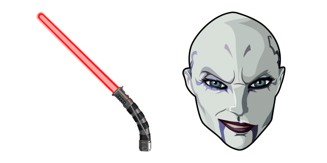 Star Wars Asajj Ventress Lightsaber