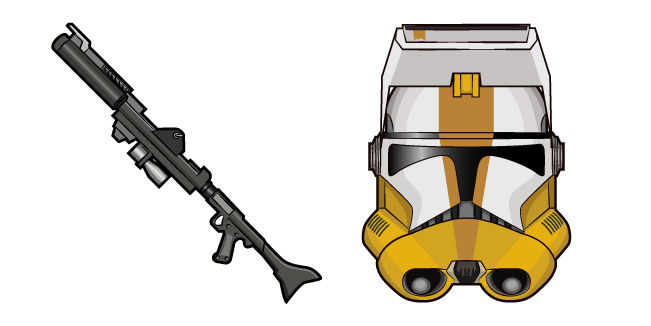 Star Wars CC-5052 Bly DC-15A Blaster Rifle