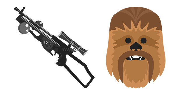 Star Wars Chewbacca and Bowcaster