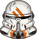Star Wars Clone Paratrooper and DC-15S cursor