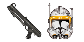 Star Wars Commander Cody and DC-15A Blaster Carbine