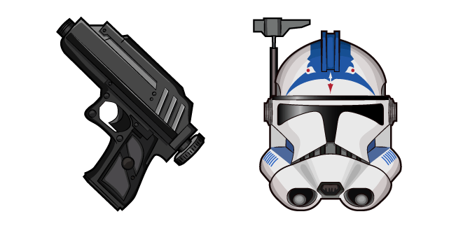 Star Wars CT-5555 Fives DC-17 Hand Blaster