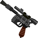 Star Wars Han Solo and Blaster pointer