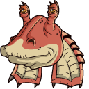 Star Wars Jar Jar Binks Atlatl cursor