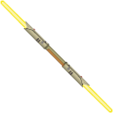 Star Wars Jedi Temple Guard and Yellow Lightsaber pointer