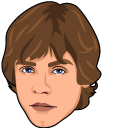 Star Wars Luke Skywalker Lightsaber cursor