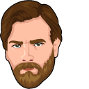 Star Wars Obi-Wan Kenobi and Blue Lightsaber cursor