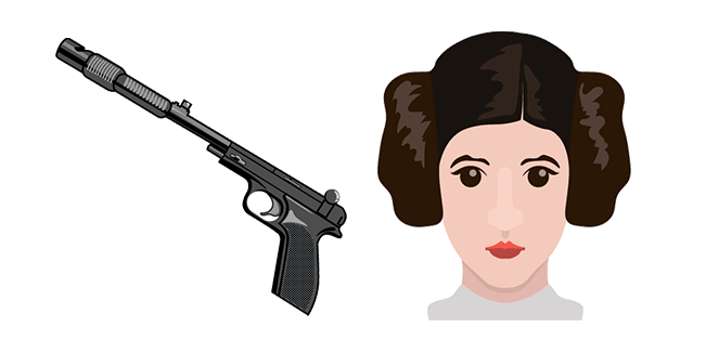 Star Wars Princess Leia and Blaster