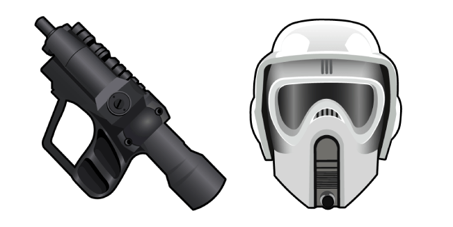 Star Wars Scout Trooper EC-17 Hold-Out Blaster