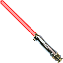 Star Wars Sheev Palpatine and Lightsaber pointer