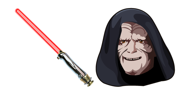 Star Wars Sheev Palpatine and Lightsaber