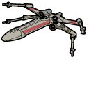 Star Wars X-Wing Starfighter pointer