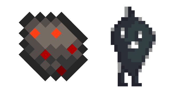 Stardew Valley Krobus and Void Egg