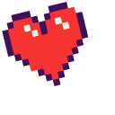 Stardew Valley Sebastian and a Heart pointer