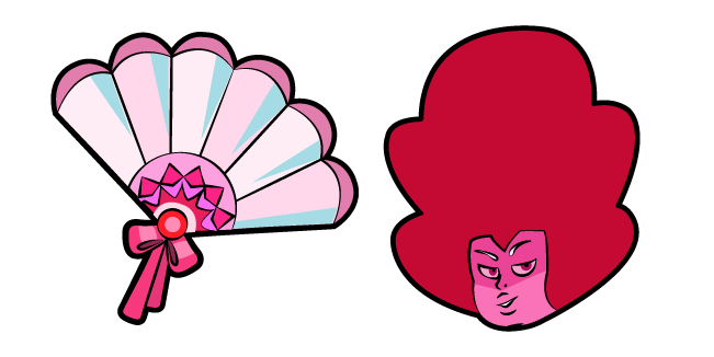 Steven Universe Pyrope and Fan