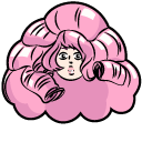 Steven Universe Rose Quartz and Shield cursor