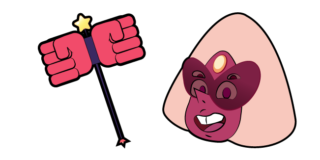 Steven Universe Sardonyx and War Hammer