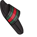 Gucci Flip Flops pointer