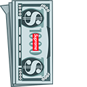 Supreme Money Gun cursor