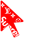 Supreme x Louis Vuitton pointer