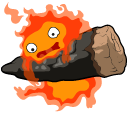 Howl's Moving Castle Calcifer cursor