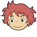 Ponyo Human and Ponyo Fish cursor