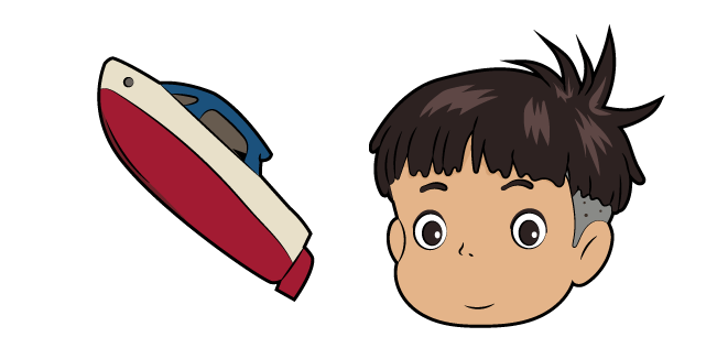 Ponyo Sōsuke and Boat