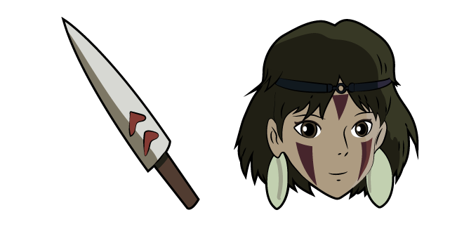 Princess Mononoke San and Dagger