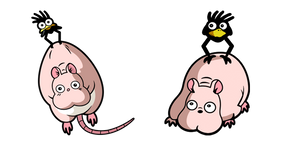 Spirited Away Boh and Yubabas Bird