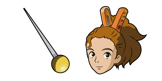 The Secret World of Arrietty Arrietty Clock