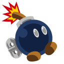 Super Mario Bob-omb pointer